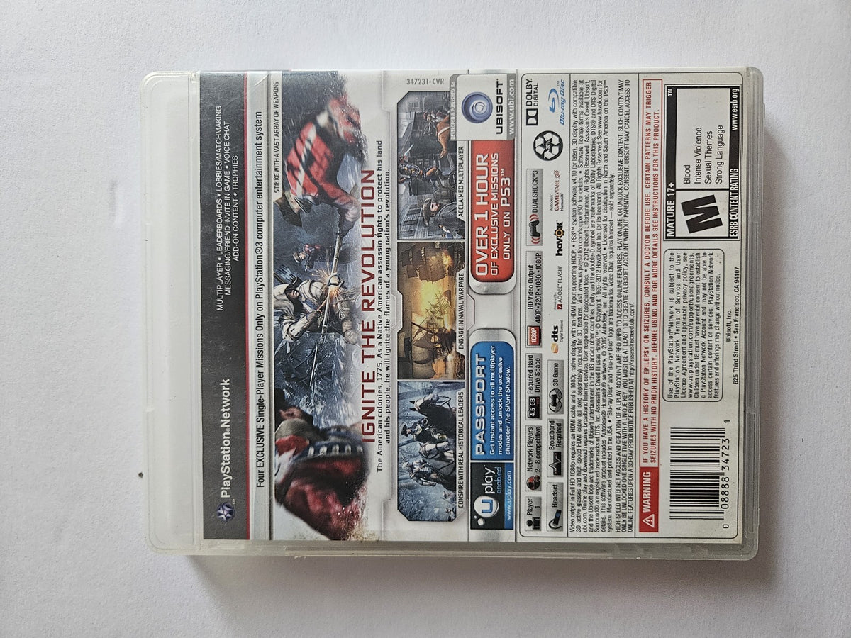 Ubisoft Assassin's Creed III Exclusive Content 3D (PS3) M NTSC-U/C 20122
