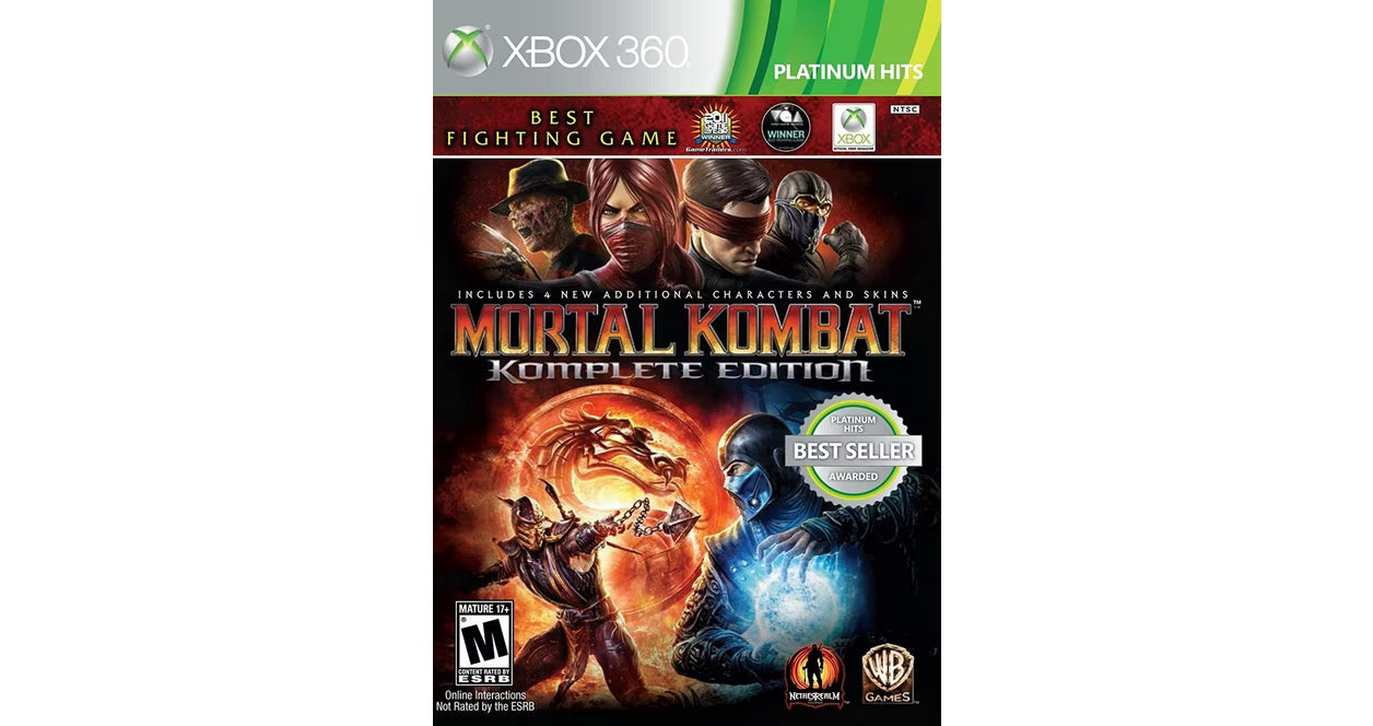 Mortal Kombat Komplete Edition (Xbox 360 USED)