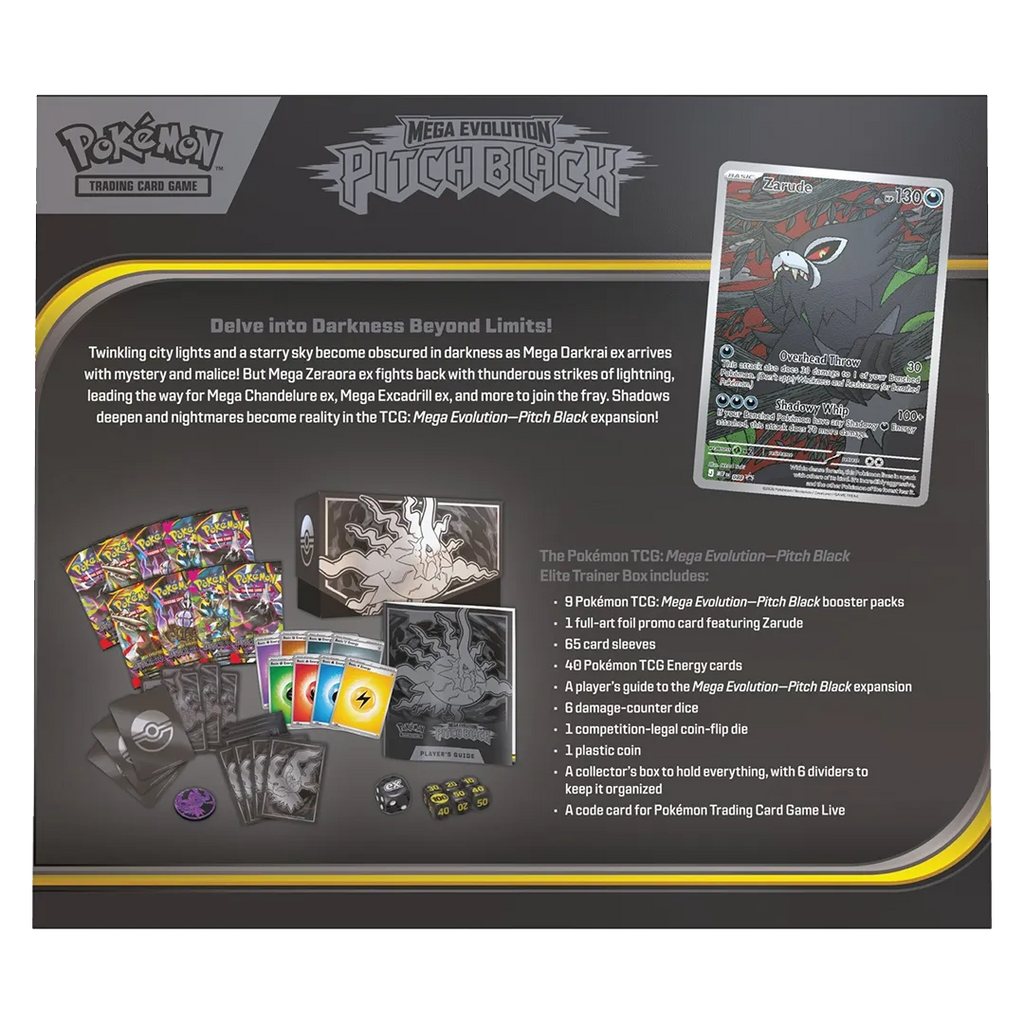 Mega Evolution: Pitch Black - Elite Trainer Box