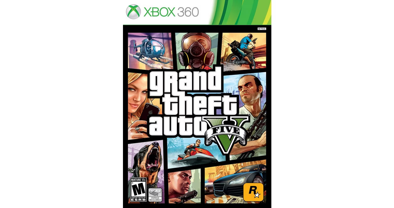 Grand Theft Auto Five (Xbox 360 USED)