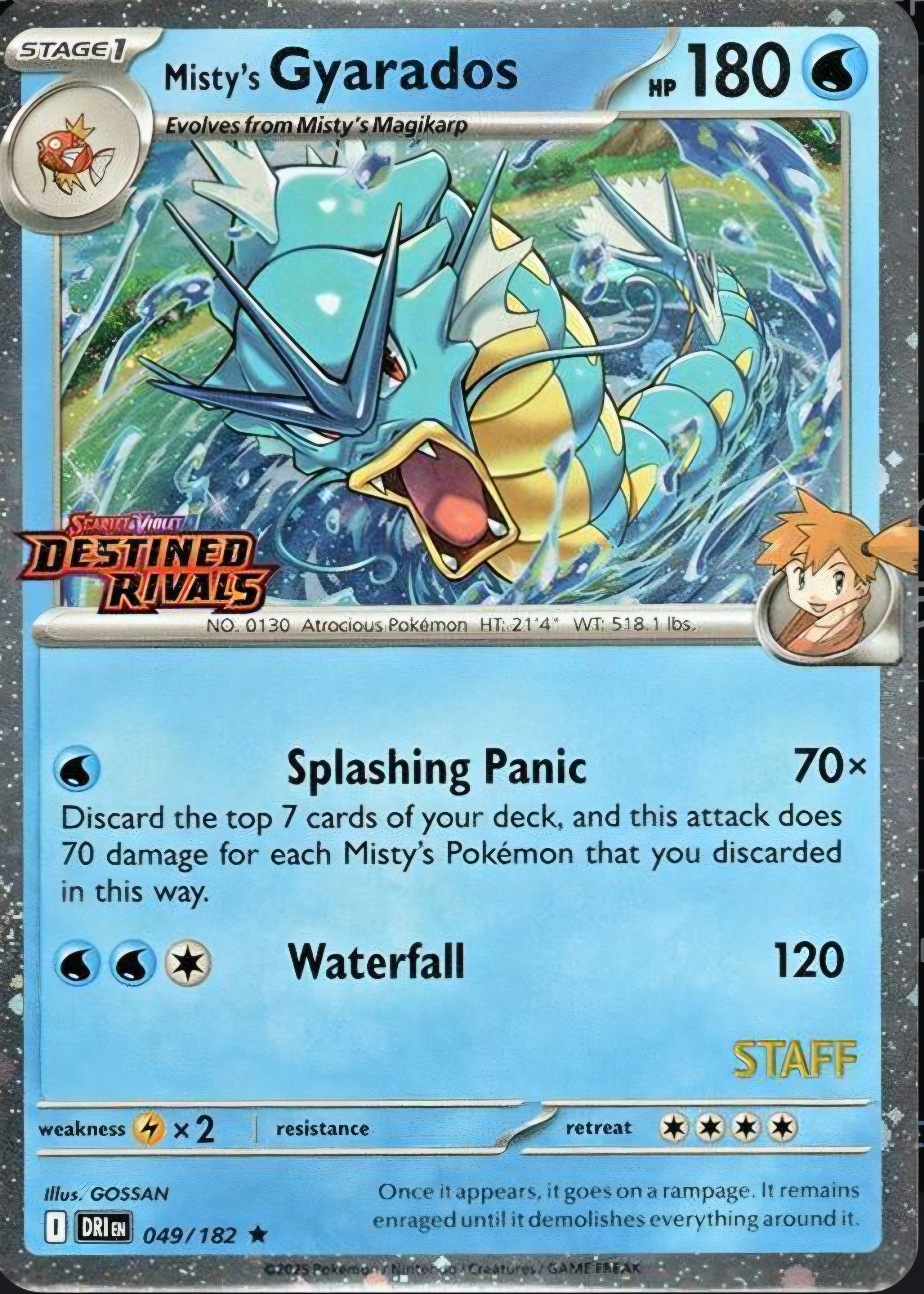 Misty's Gyarados (Single)